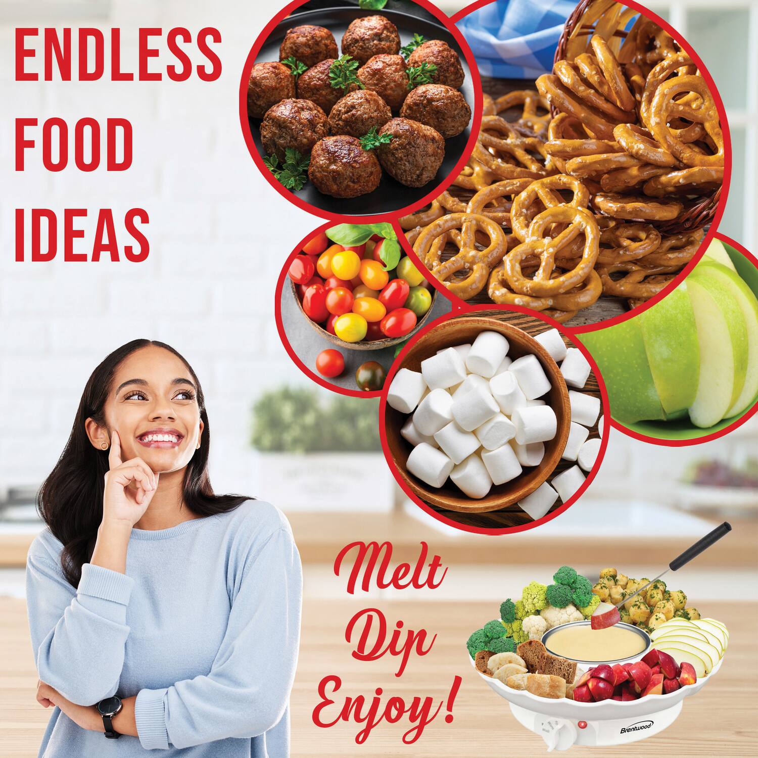 ENDLESS FOOD IDEAS

Melt Dip Enjoy!