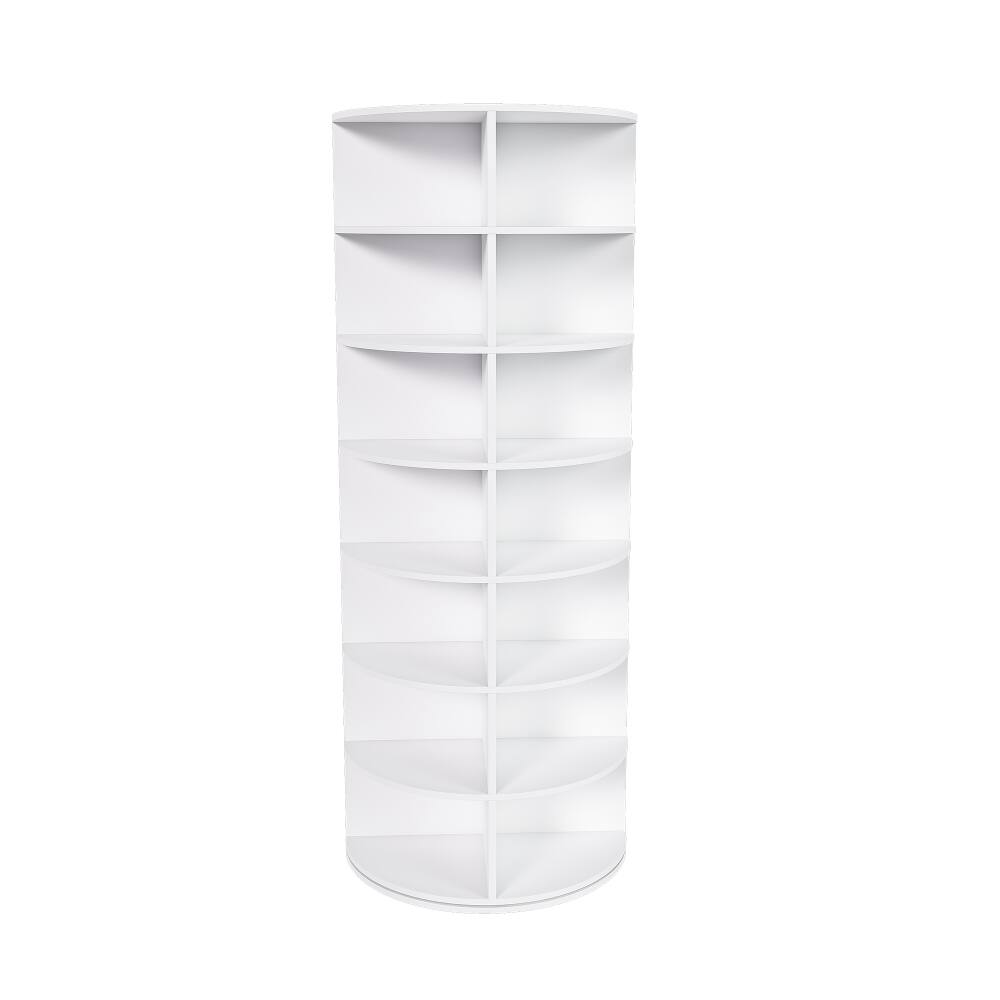 Loheer 7 Tier Rotating Shoe Rack Tower, 360 Degree Revolving Shoe ...