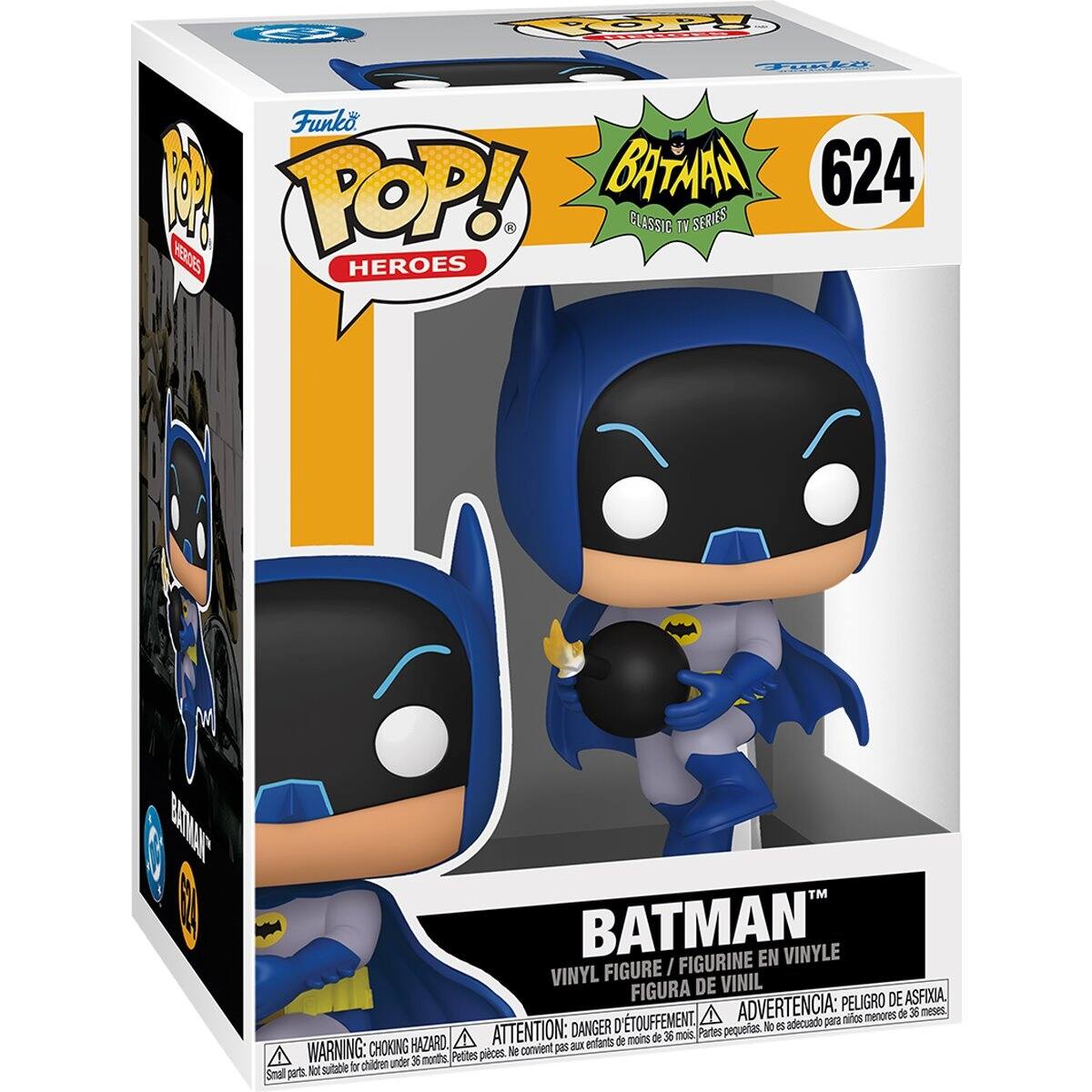 TOOOP e lo Funko 2 POP! BATMAN 624 ELASSIC TV SERIES FESSS HEROES BARMAN" BATMAN" VINYLE I FIGURINE EN VINYL FIGURE FIGURA DE VINIL PELIGRO DE ASFIXIA D'TOUFFEMENT. A ADVERTENCIA: adecuado pan mitos menores de 36 meses ATTENTION: DANGER petites No 2 de 36 mois. Partes HAZARD. entants de moins WARNING: CHOKING lie convient DuS a 36 months Pettes pieces. sutabie fr chidren under Smal parts Rt

Corrected text:

TOOOP e lo Funko 2 POP! BATMAN 624 ELASSIC TV SERIES FESSS HEROES BARMAN" BATMAN" VINYLE I FIGURINE EN VINYL FIGURE FIGURA DE VINIL PELIGRO DE ASFIXIA D'TOUFFEMENT. A ADVERTENCIA: adecuado para menores de 36 meses ATTENTION: DANGER petites de 36 mois. Partes HAZARD. entants de moins WARNING: CHOKING HAZARD.