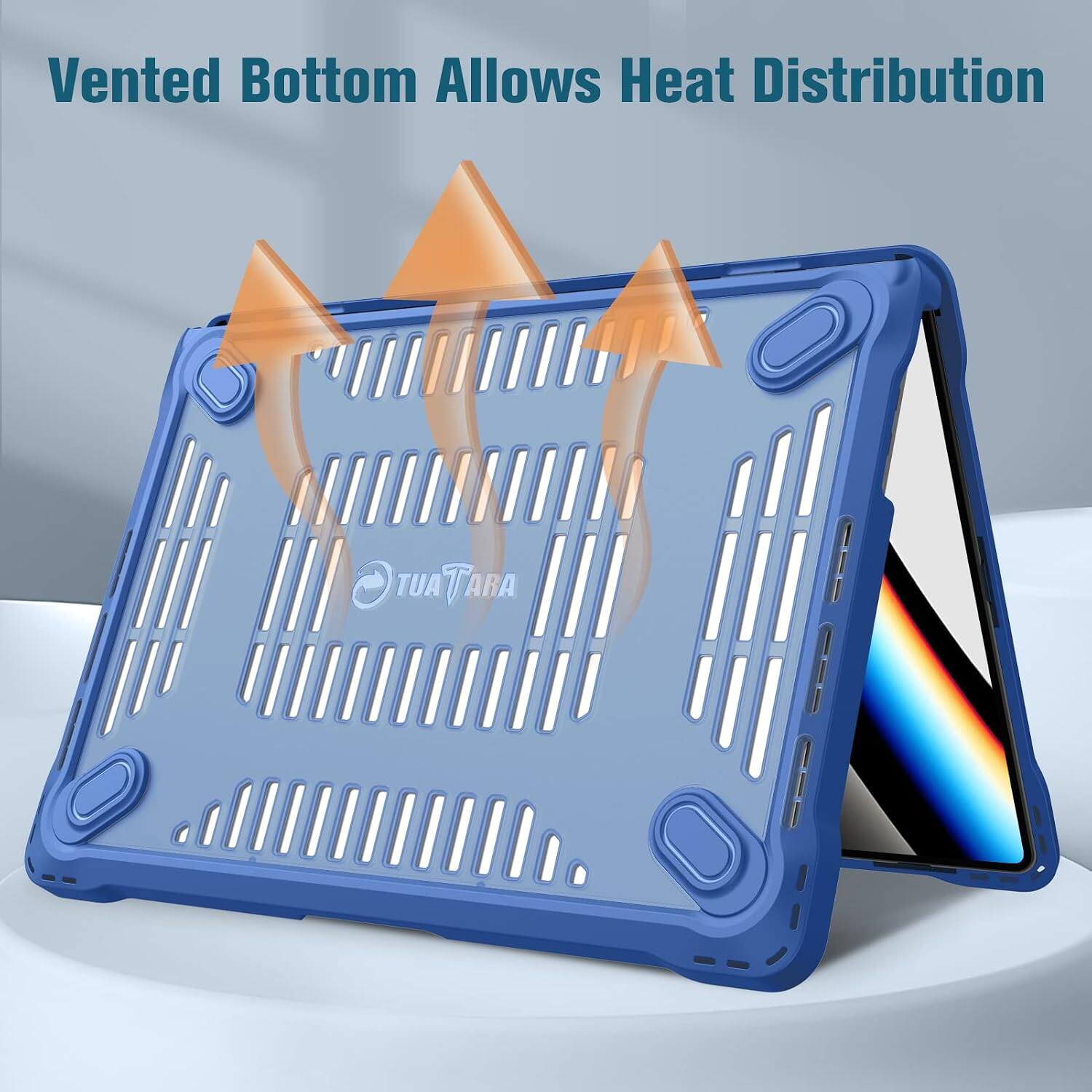 Vented Bottom Allows Heat Distribution  
TUATARA