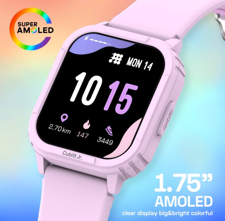 Cubitt Jr Cubitt Jr. Kids Smartwatch Fitness Tracker for Boys and Girls with ...