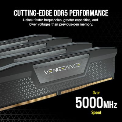 CORSAIR VENGEANCE 32GB (2x16GB) DDR5 5600MHz C40 UDIMM Desktop CORSAIR VENGEANCE 32GB (2x16GB) DDR5 5600MHz C40 UDIMM Desktop