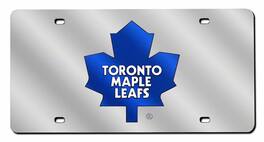 Rico Industries - Toronto Maple Leafs NHL Classic Logo Mirror Look LASER License Plate Auto Tag - Multi