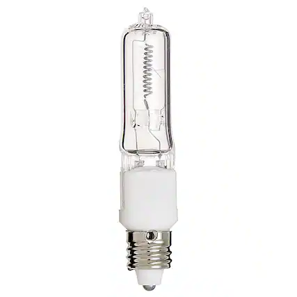 Front. SATCO - Satco 75 W T4 Specialty Halogen Bulb 1,250 lm Warm White 1 pk.