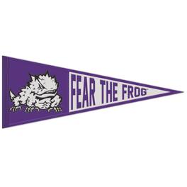 WinCraft - TCU Horned Frogs 13" x 32" Slogan Pennant - Multicolor