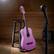Alt View 3. Ashthorpe - Beginner Acoustic Guitar Package - Starter Kit - Purple.