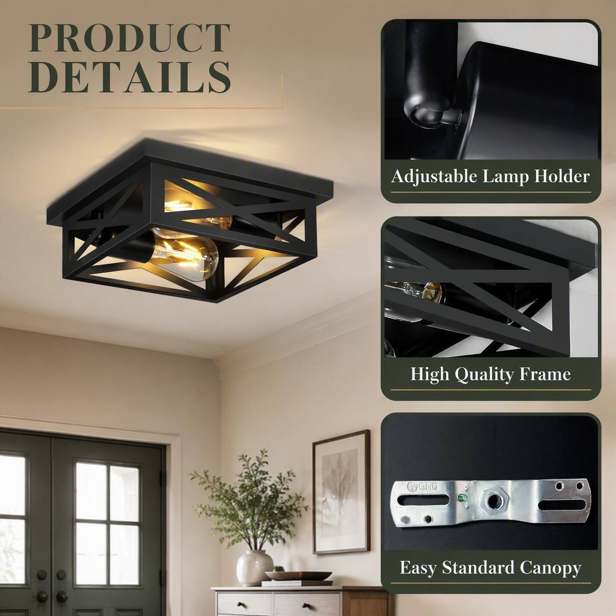 PRODUCT DETAILS

- Adjustable Lamp Holder
- High Quality Frame
- Easy Standard Canopy