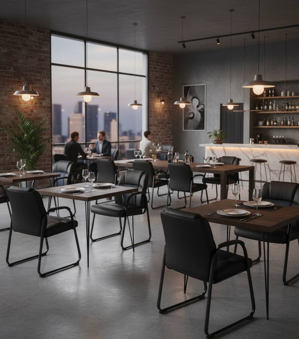 Alt View 5. AOITUN - Waiting Room Guest Chair Set of 2 - Comfortable Arm Chairs for Office & Home - Black.