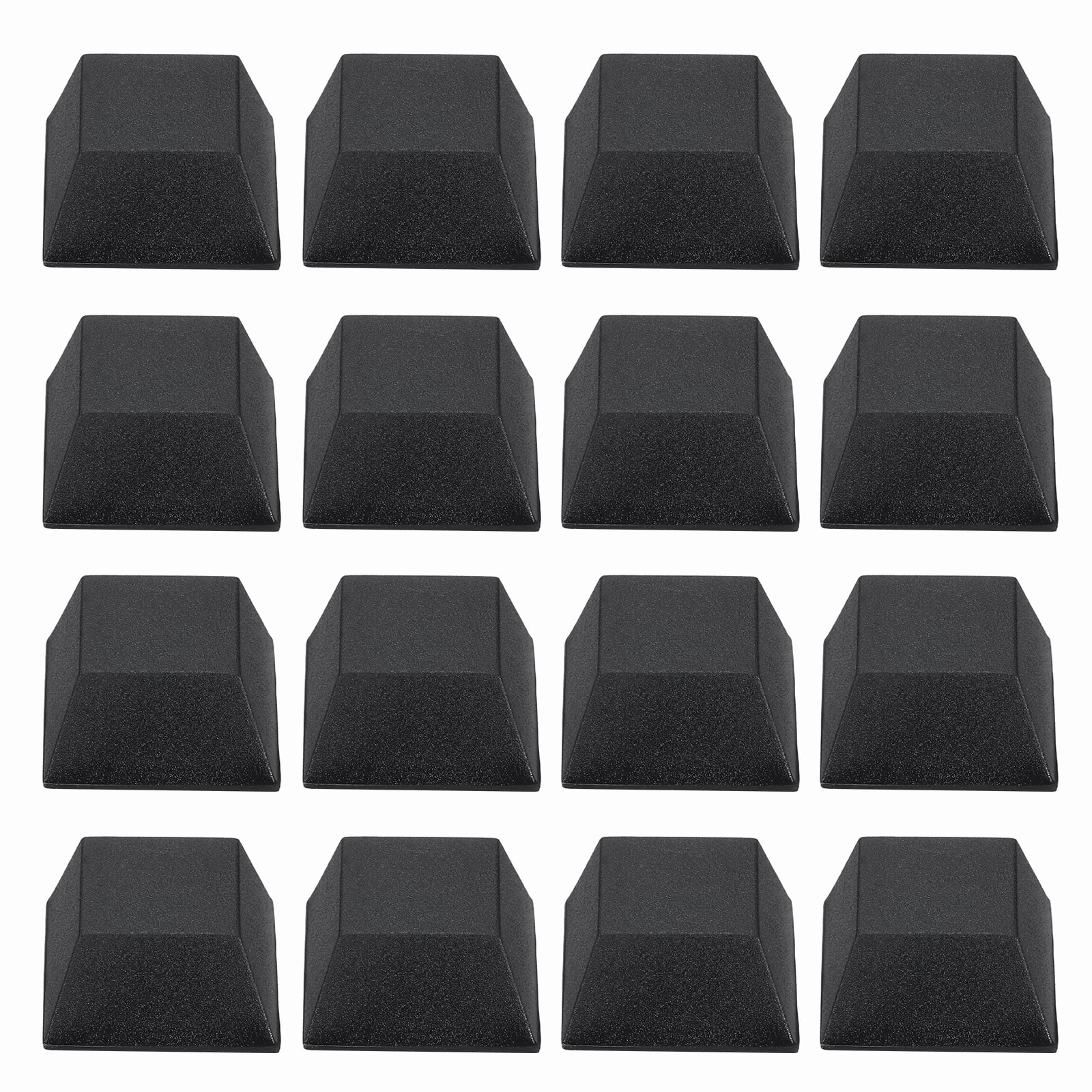 "Unique Bargains - Rubber Speaker Isolation Feet, 0.79""x0.39"" Anti-Vibration Pad with Adhesive for Turntable Subwoofer 16pcs - Black" price history on PriceWatchPro