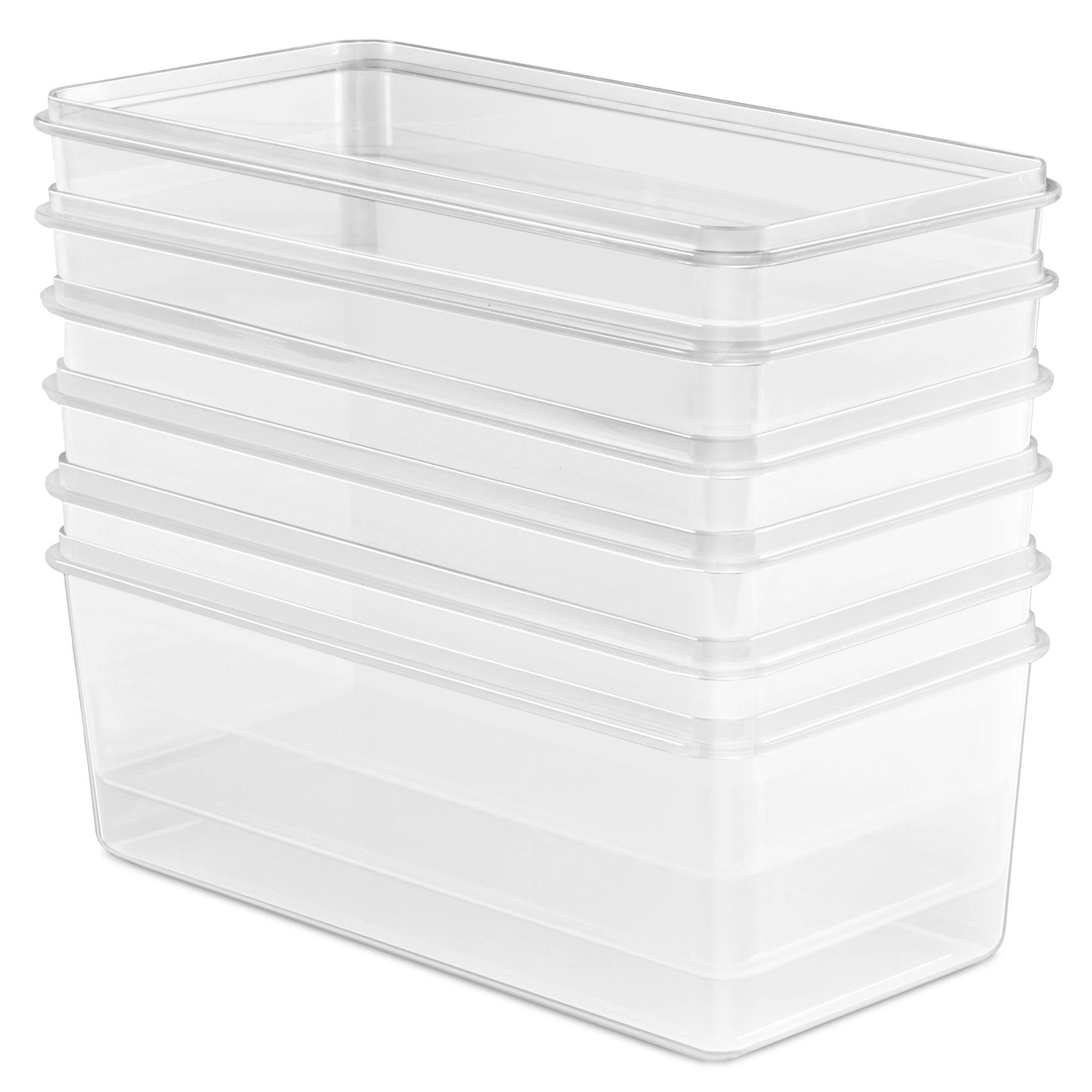 Alt View 3. Sorbus - Sorbus 6 Pack (108oz/13.5cups) Airtight Food Storage Containers with Lids - Clear.