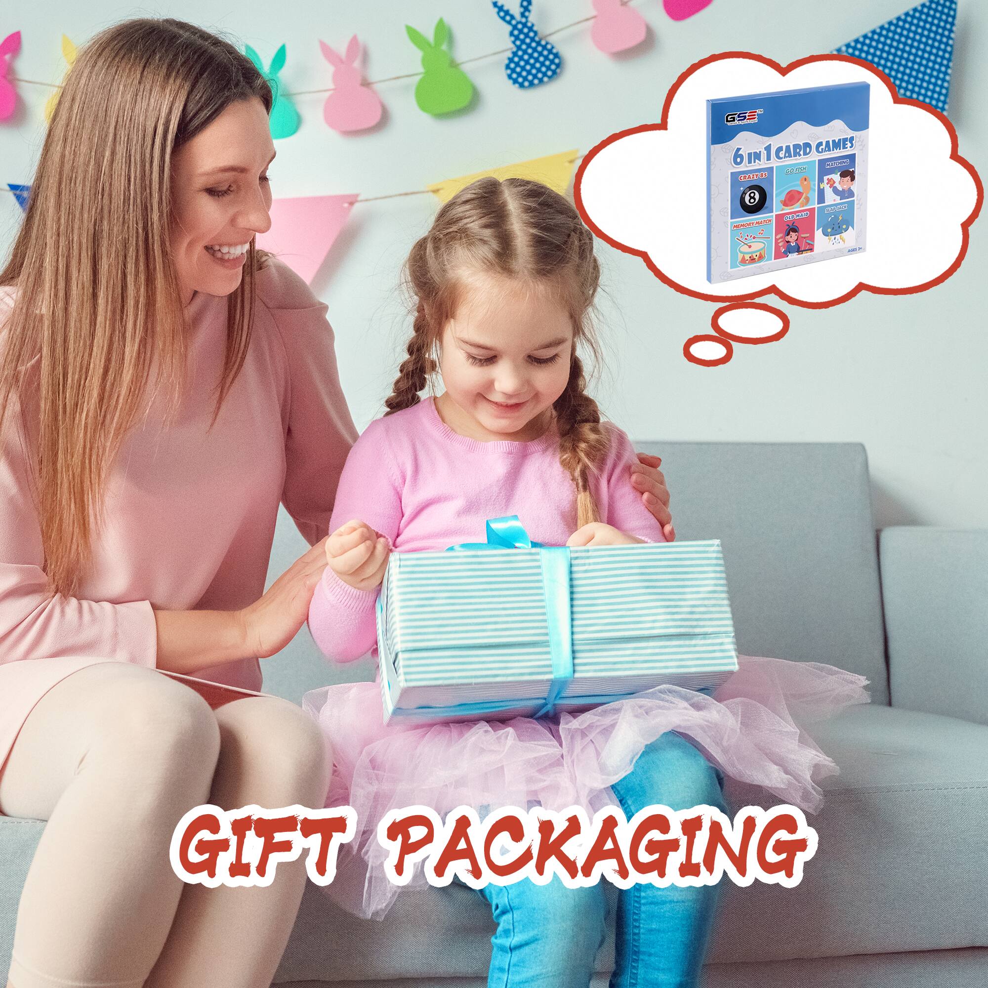 GIFT PACKAGING

6 IN 1 CARD GAMES

G5F 1 CARD GAMES

G CRAIPEE 8

aRAD 7 MASTAINA