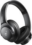 Soundcore - by Anker Q20i Over-Ear Headphones with Active Noise Cancelling, Deep Bass, and 40-Hour Playtime - Black