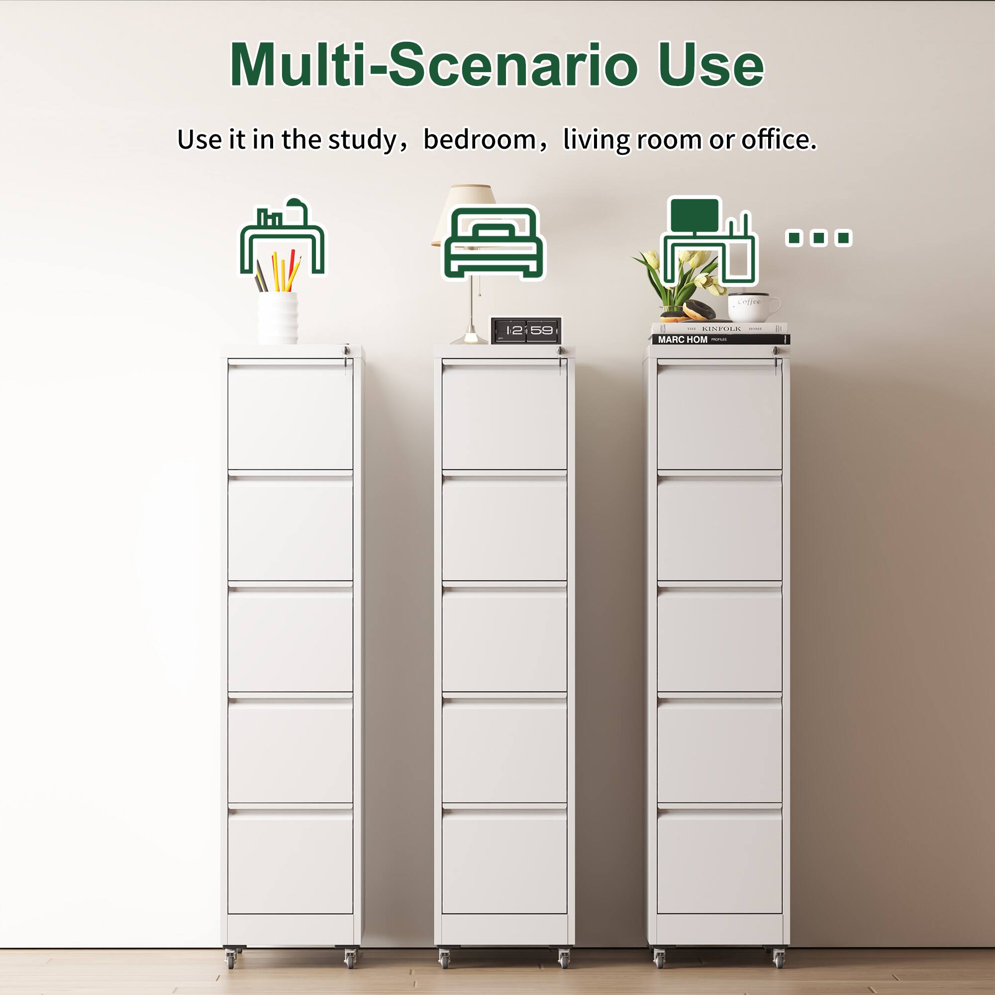 Multi-Scenario Use

Use it in the study, bedroom, living room or office.