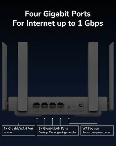 Cudy AX3000 Wi-Fi 6 2.5G Sistema de malla, cubre hasta 2100 pies cuadrados, reemplaza al Cudy AX3000 Wi-Fi 6 2.5G Sistema de malla, cubre hasta 2100 pies cuadrados, reemplaza al