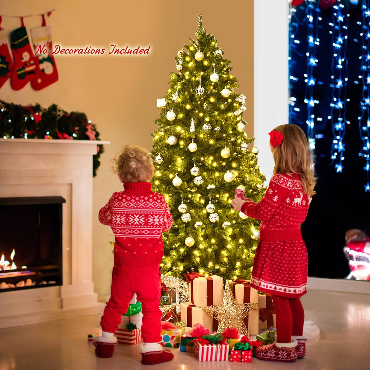 No decorations included