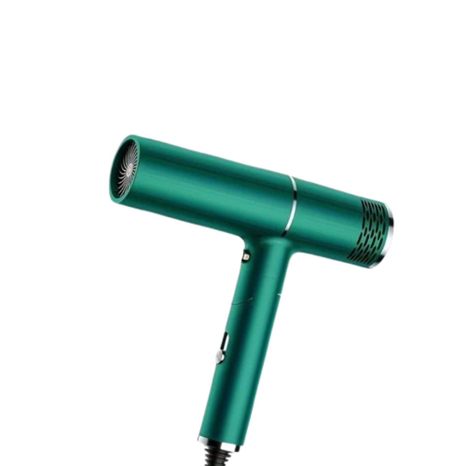 Stock Preferred - Fast Ionic Professional Hair Dryer – Foldable 1200W Compact Styler (US Plug) - Green