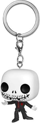 Funko - POP! KEYCHAIN: The Nightmare Before Christmas 30th - Formal Jack - Collectibles - Multicolor