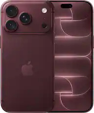 Front. Apple - iPhone 18 Pro 256GB - Burgundy.