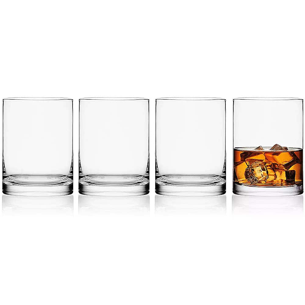 Mikasa - Lana 4-Piece 17 Oz Double Old Fashioned Glass Set - Clear Glass price history on PriceWatchPro