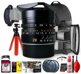 Leica - Summicron-M 28mm f/2 ASPH Lens, Sharp Street Travel Photography + More - Black