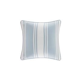 Gracie Mills - Ramos Coastal Inspired Pieced Square Decorative Pillow - White
