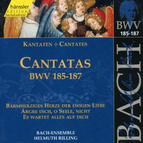 Helmuth Rilling - Sacred Cantatas BWV 185-187  - COMPACT DISCS