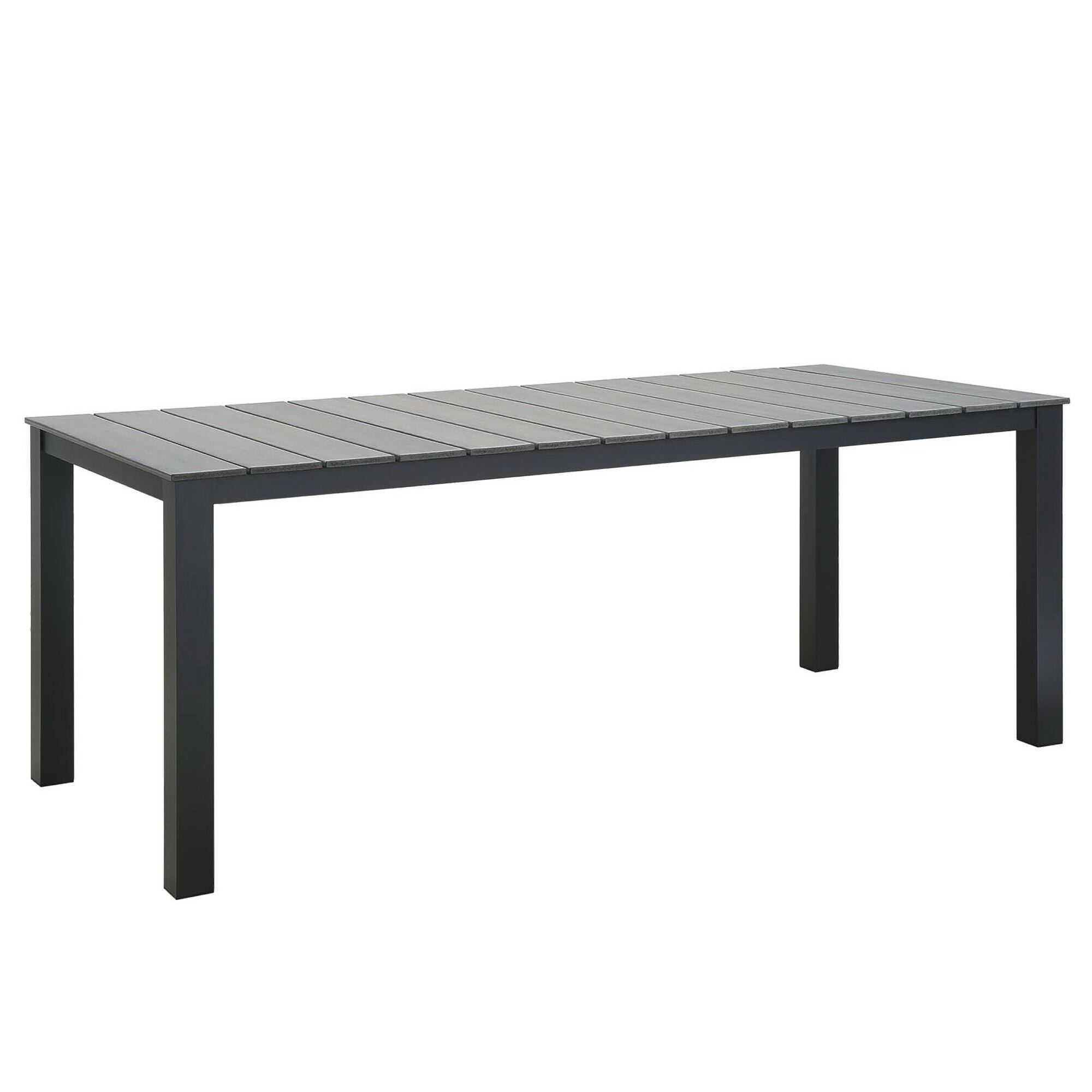Alt View 1. Modway - Maine 9-Piece Outdoor Patio Dining Set - Brown Gray.