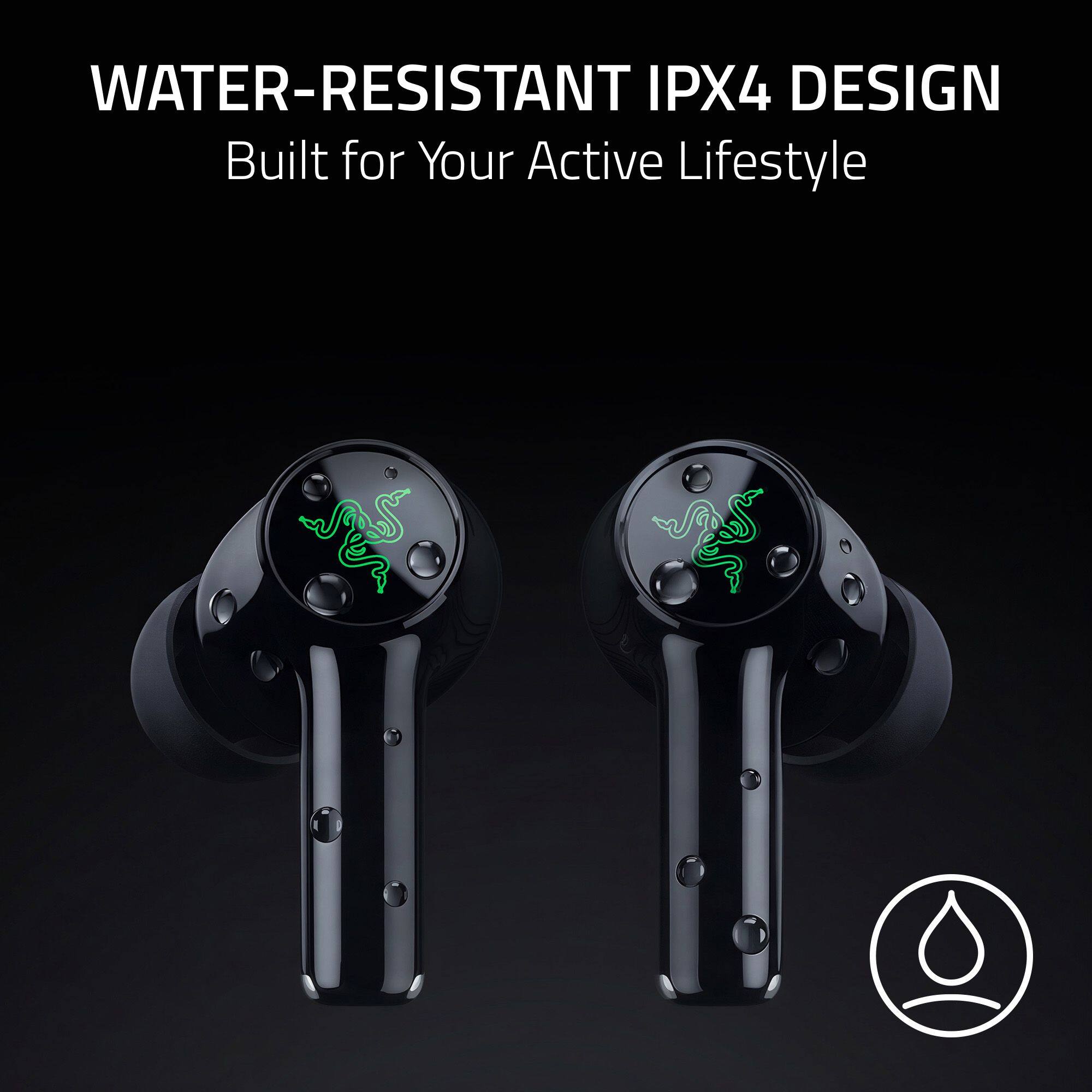 WATER-RESISTANT IPX4 DESIGN  
Built for Your Active Lifestyle