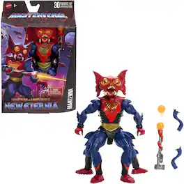 Mattel - Masters of the Universe Masterverse: New Eternia Mantenna Action Figure (He-Man, MOTU) - COLLECTIBLES - Multicolor