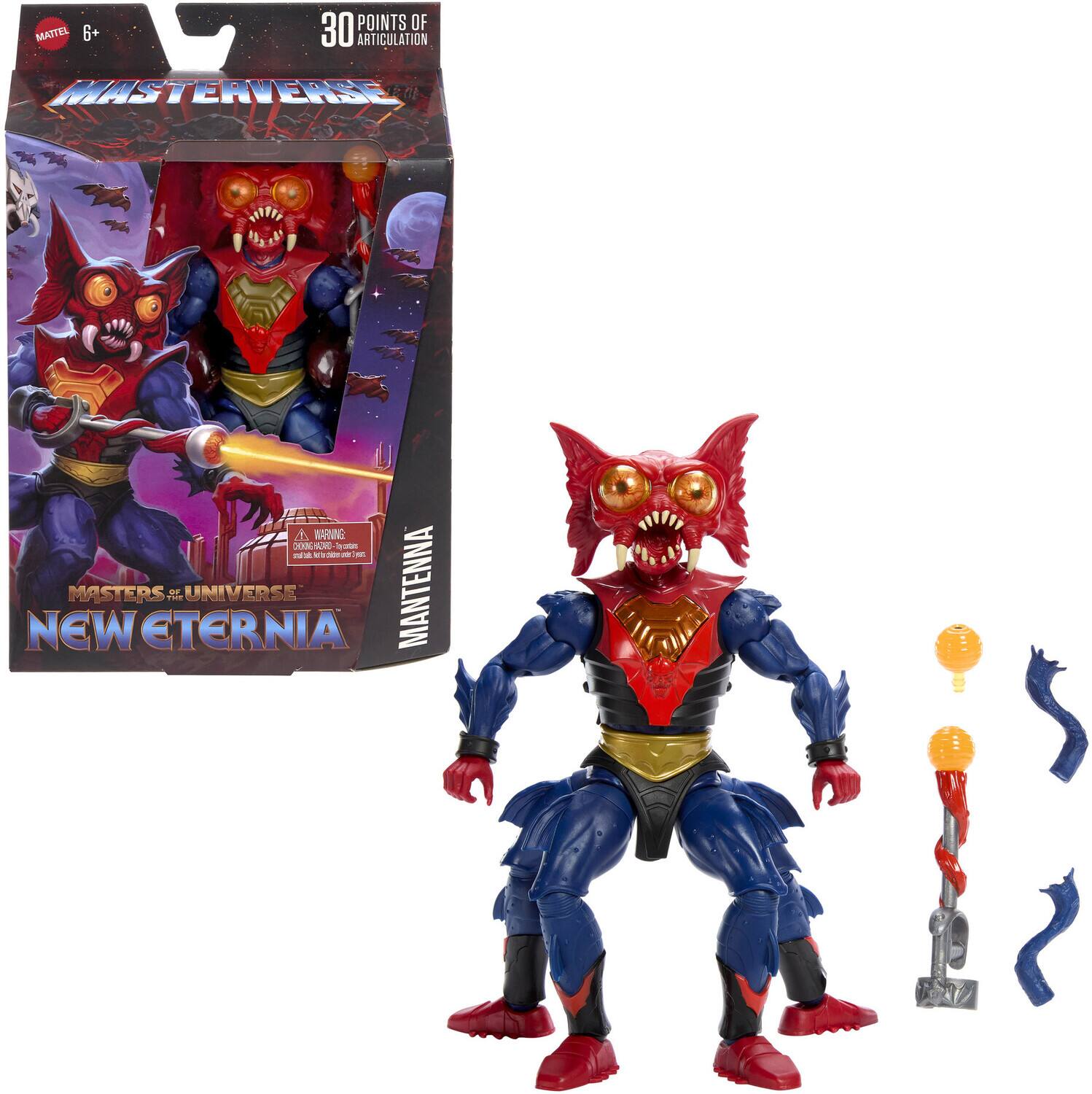 Mattel Collectible - Masters of the Universe Masterverse: New Eternia Mantenna Action Figure - COLLECTIBLES