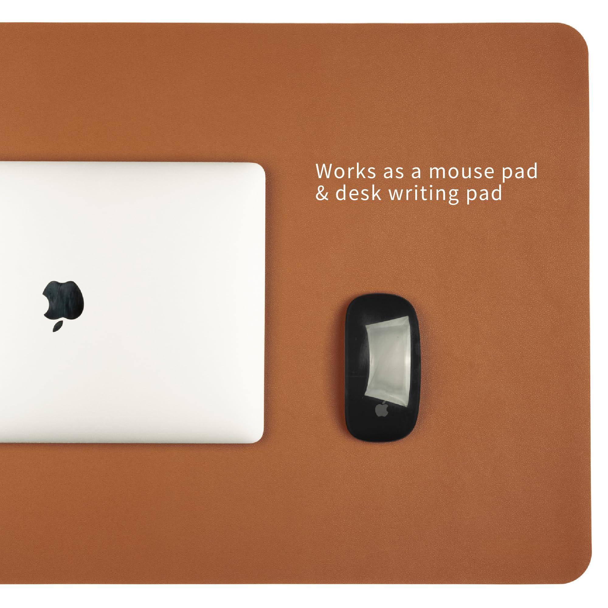Works as a mouse pad & desk writing pad