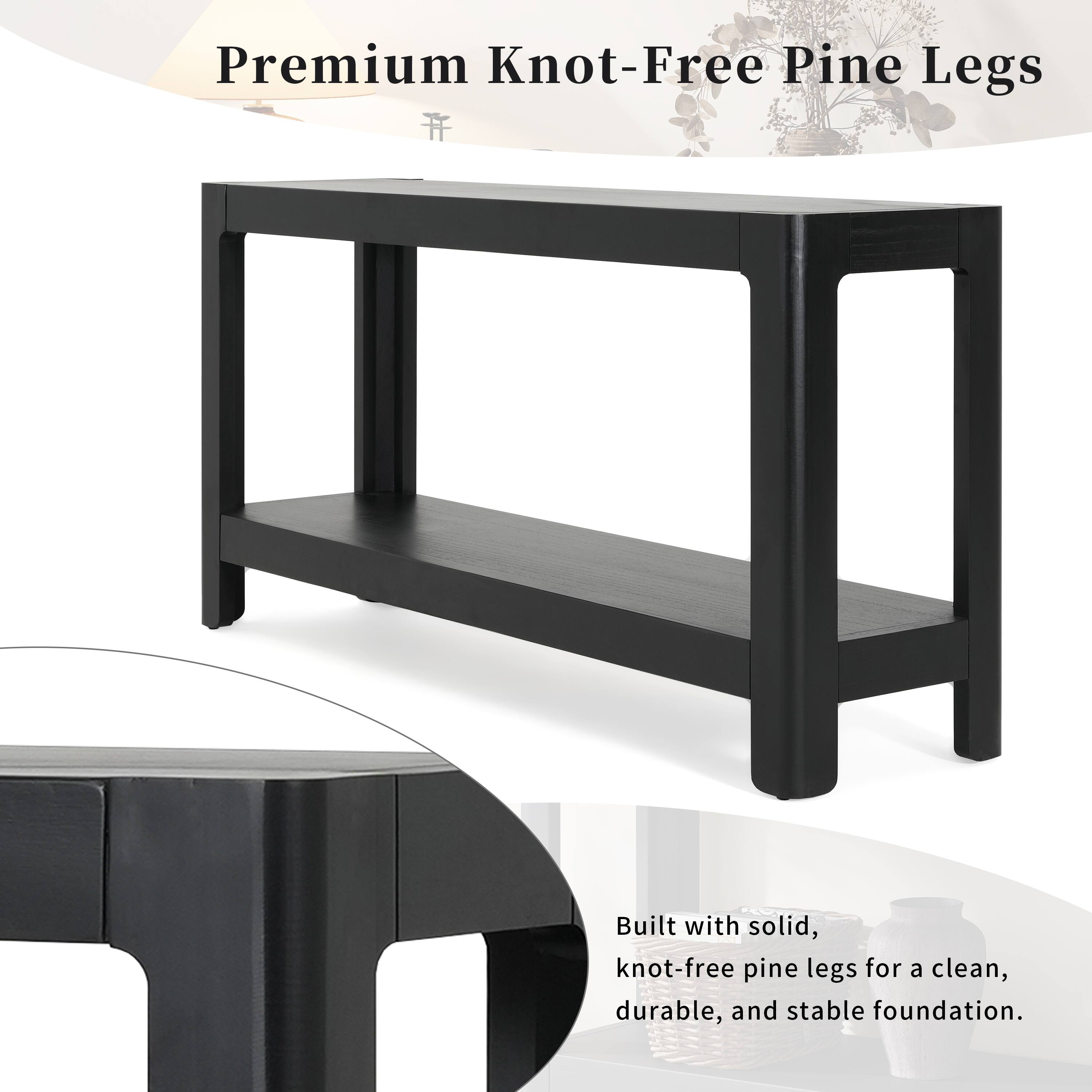 Premium Knot-Free Pine Legs

Built with solid, knot-free pine legs for a clean, durable, and stable foundation.