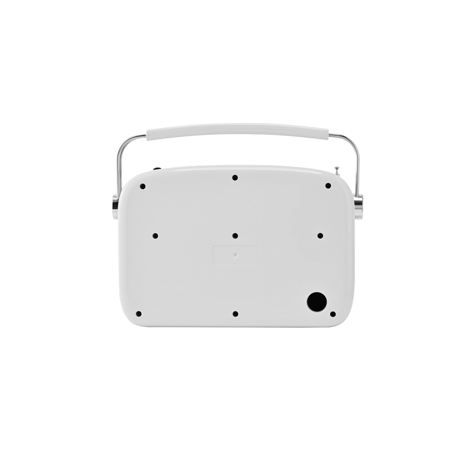 Alt View 4. Emerson - Portable Bluetooth® Retro Radio with Built-in Rechargeable Battery.