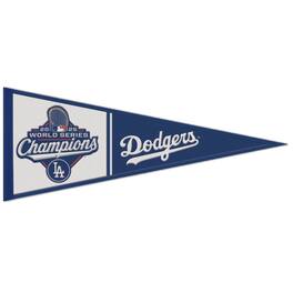 WinCraft - Los Angeles Dodgers 2025 World Series Champions 13" x 32" Wool Pennant - Multicolor
