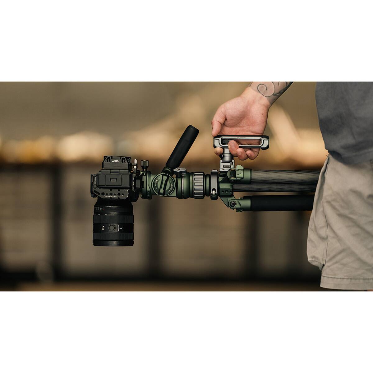 Alt View 7. Tilta - Tilta Khronos 1/4"-20 Universal Accessory Mounting Adapter - Space Gray.