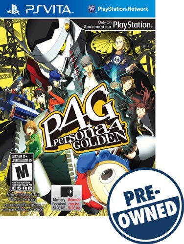  P4G: Persona 4 Golden — PRE-OWNED - PS Vita