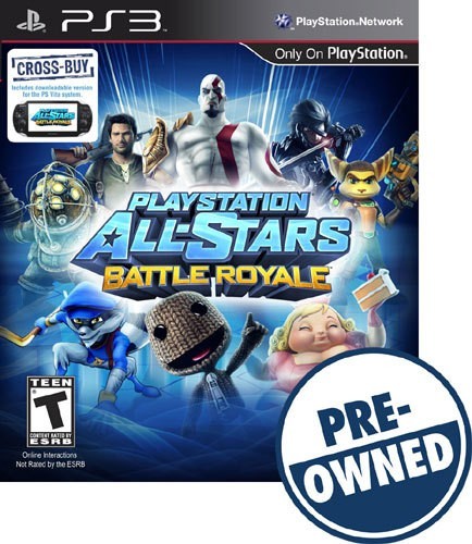  PlayStation All-Stars Battle Royale — PRE-OWNED - PlayStation 3