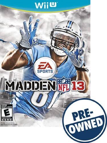 Pre order deals for madden 13