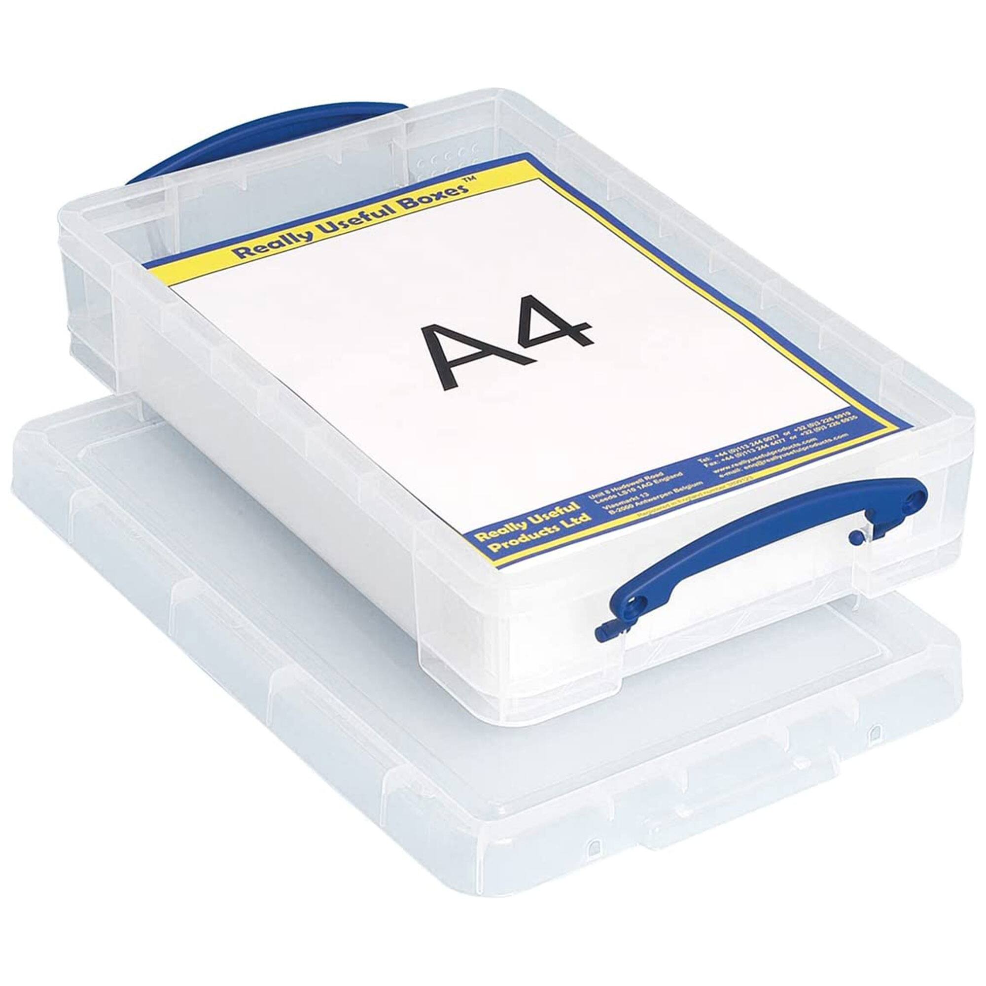 Really Useful Boxes  
A4  
Really Useful Products Ltd  
007 - 5S0T - S