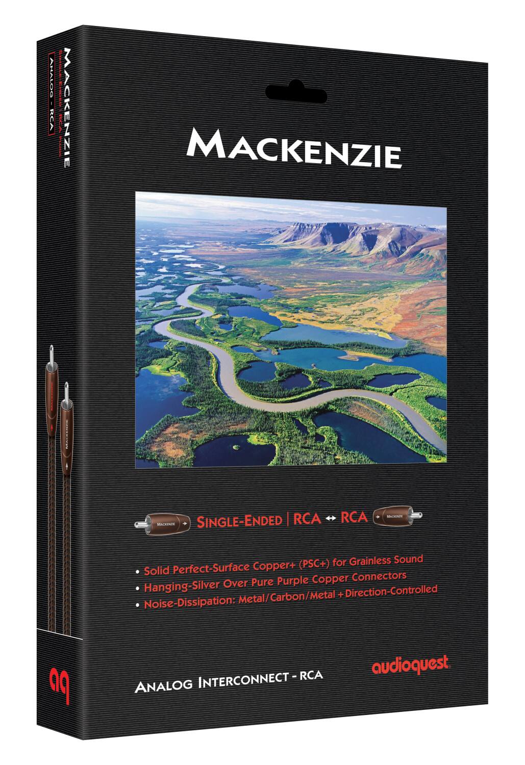 MACKENZIE

SINGLE-ENDED | RCA → RCA

- Solid Perfect-Surface Copper+ (PSC+) for Grainless Sound
- Hanging-Silver Over Pure Purple Copper Connectors
- Noise-Dissipation: Metal/Carbon/Metal + Direction-Controlled

ANALOG INTERCONNECT - RCA

audioquest