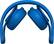 Alt View Standard 3. Beats by Dr. Dre - Beats Mixr On-Ear Headphones - Blue.