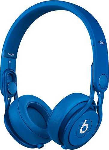 Best Buy: Beats by Dr. Dre Beats Mixr On-Ear Headphones Blue 900 