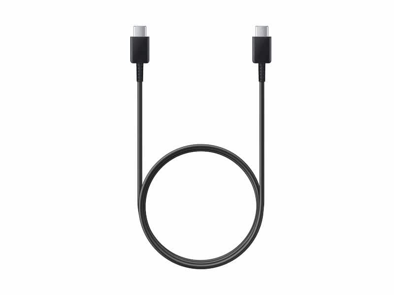 Samsung - Original USB-C to USB-C Cable - Bulk Packaging - Black