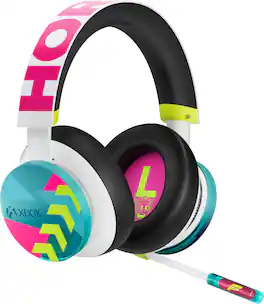 Microsoft - Xbox Wireless Headset – Forza Horizon 6 Limited Edition – for Xbox Series X|S, Xbox One, PCs, and Cloud-Enabled Devices - Multicolor