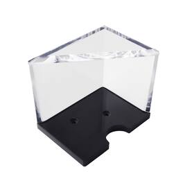 GSE Games & Sports Expert - 4 Deck Clear Acrylic Discard Trays, Casino Grade Discard Holder Trays for Blackjack