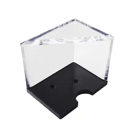 Front. GSE Games & Sports Expert - 4 Deck Clear Acrylic Discard Trays, Casino Grade Discard Holder Trays for Blackjack.