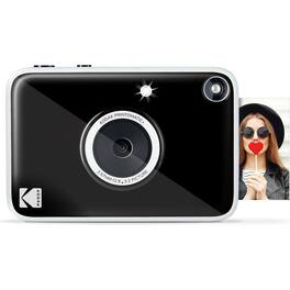 Kodak - Printomatic+ Instant Print Camera 10MP, RGB LED, Zink Photo Prints - Black