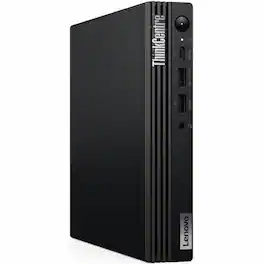 Lenovo - ThinkCentre M70q Gen 5 12TD001WUS Desktop Computer - Intel Core i5 14th Gen i5-14500T - vPro Technology - 16 GB - Black
