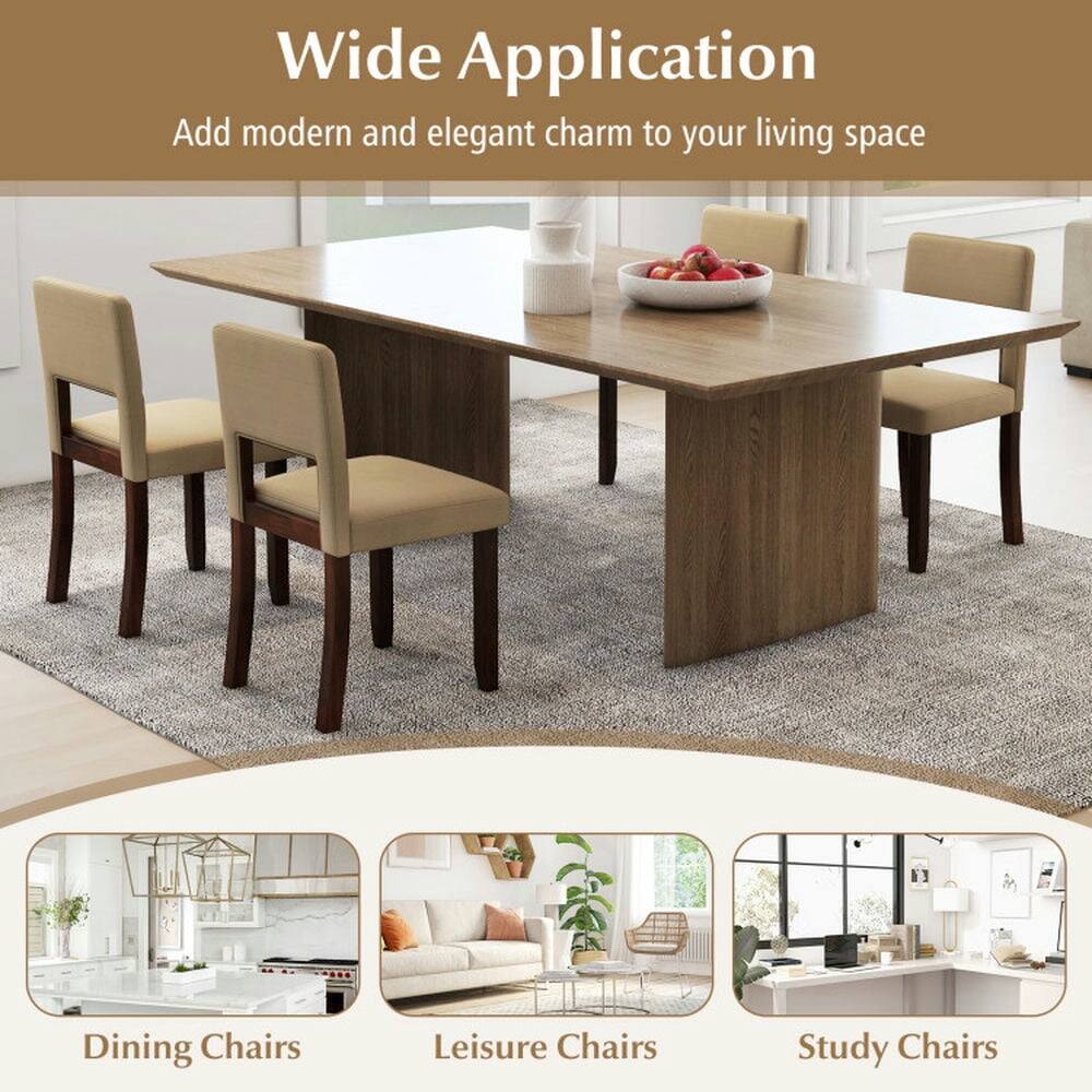Wide Application  
Add modern and elegant charm to your living space  

- Dining Chairs  
- Leisure Chairs  
- Study Chairs