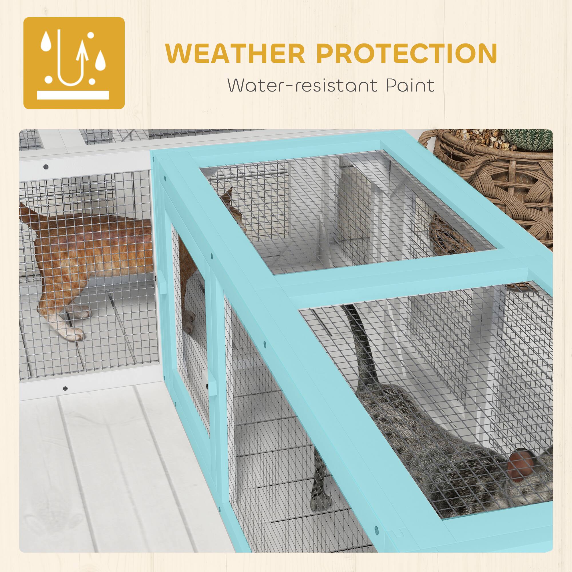 WEATHER PROTECTION  
Water-resistant Paint